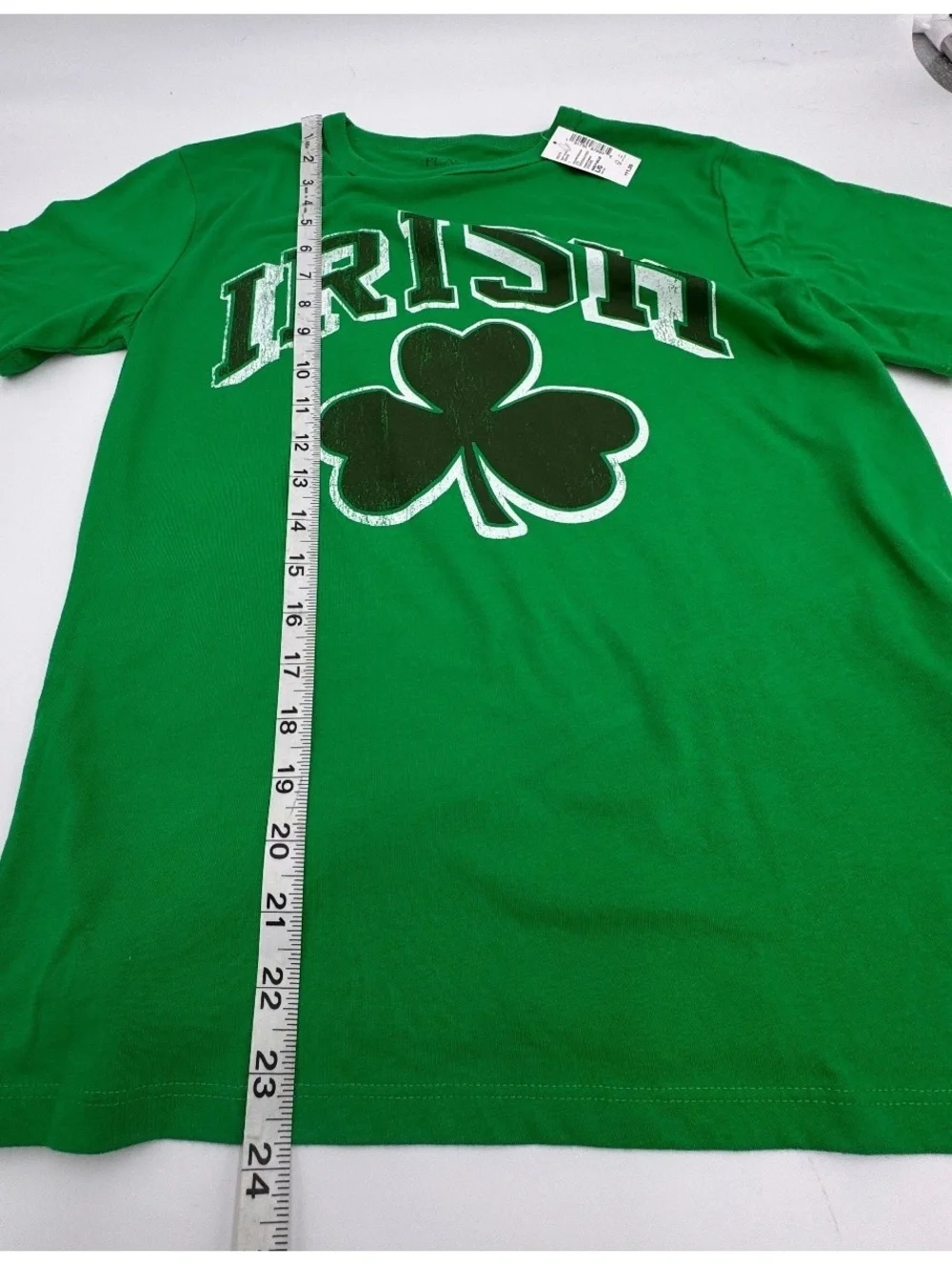 The Children's Place Boys L 10/12 Irish Shamrock St Patrick's Day Shirt NWT